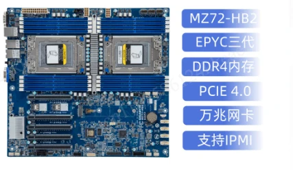 MZ72-HB2 듀얼 소켓 SP3 마더보드, AMD E - Dual Socket Sp3 Epyc Motherboard 리뷰 및 가격